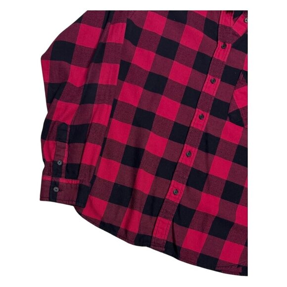 WILFRED Aritzia Plaid Casual Long Sleeve Button Up Shirt Womens Small - Picture 5 of 5